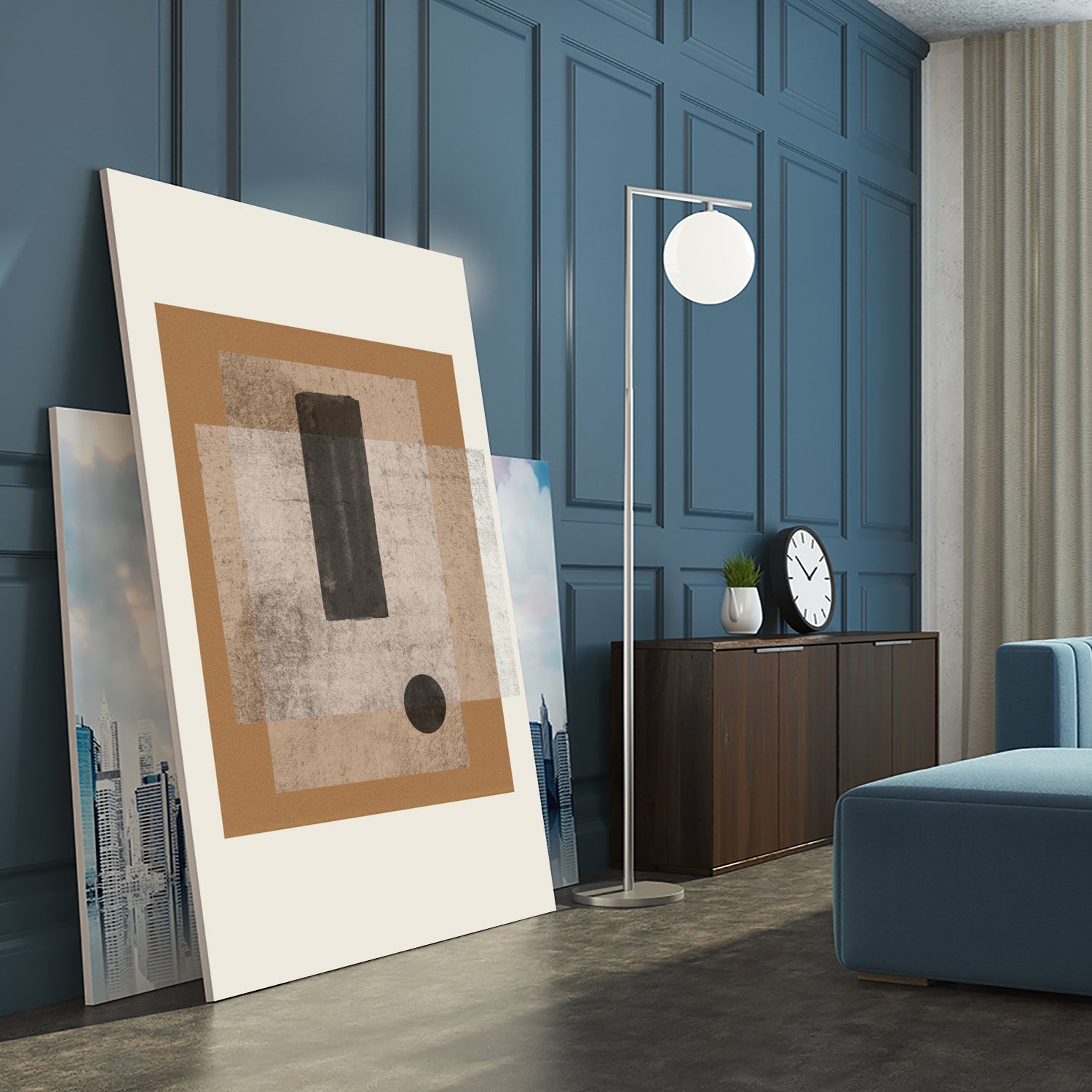 Composition III by THE on GIANT ART - illustration geometry