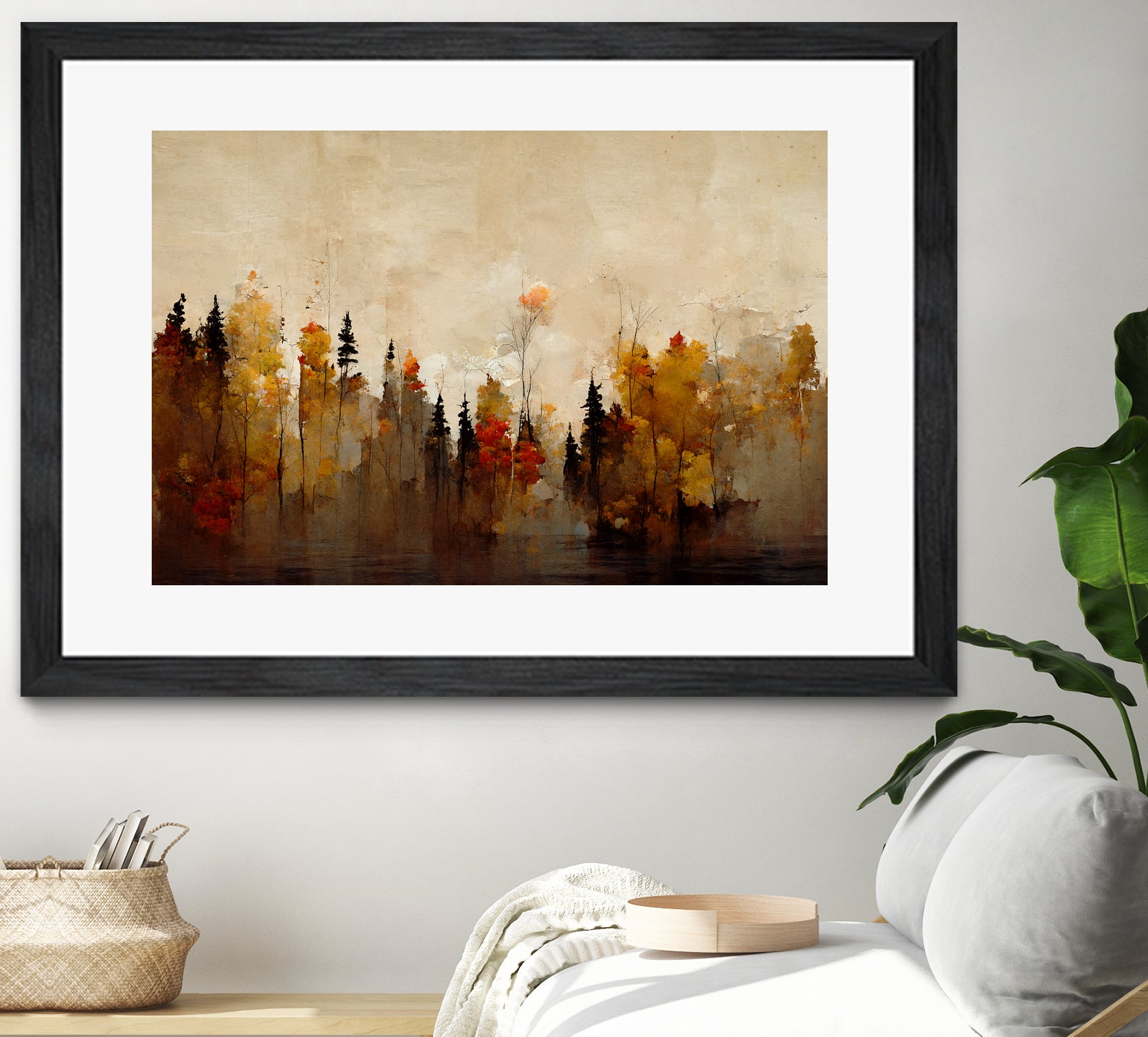 A Forest In Autumn by Treechild on GIANT ART - illustration landscape