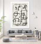 Endless Curves Dance by Treechild on GIANT ART - line art abstract art