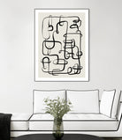 Endless Curves Dance by Treechild on GIANT ART - line art abstract art