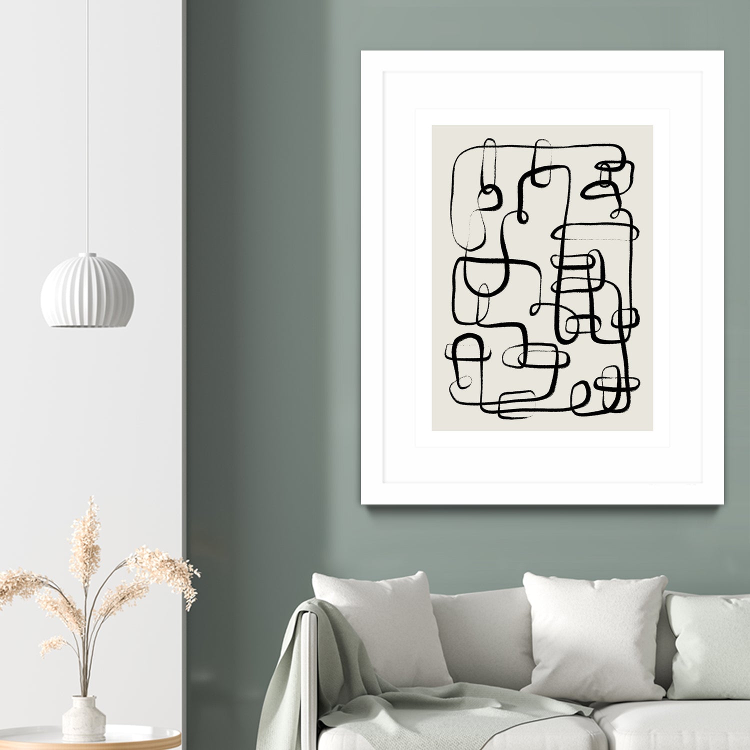 Endless Curves Dance by Treechild on GIANT ART - line art abstract art