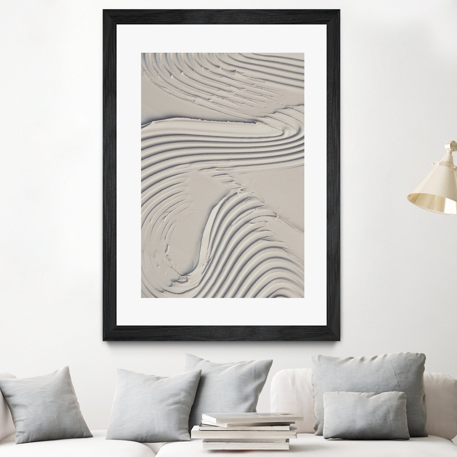 Mud Texture 14 Beige by Pictufy on GIANT ART - photography abstract