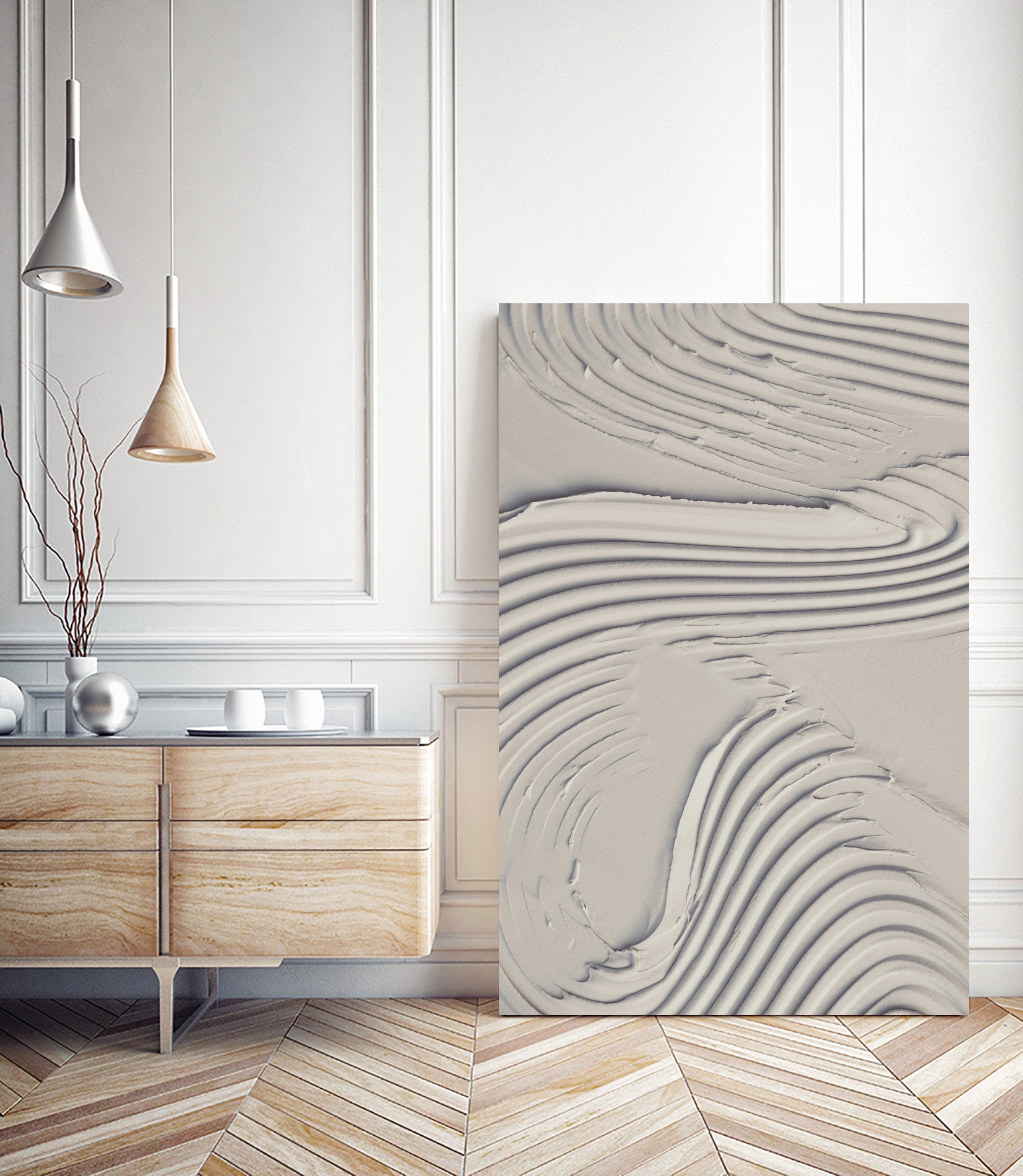 Mud Texture 14 Beige by Pictufy on GIANT ART - photography abstract