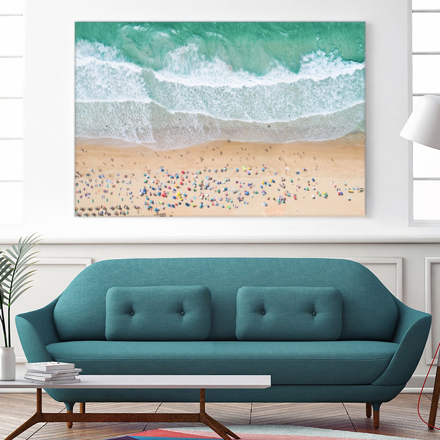 Summer Beach by Kathrin Pienaar on GIANT ART - landscape beach