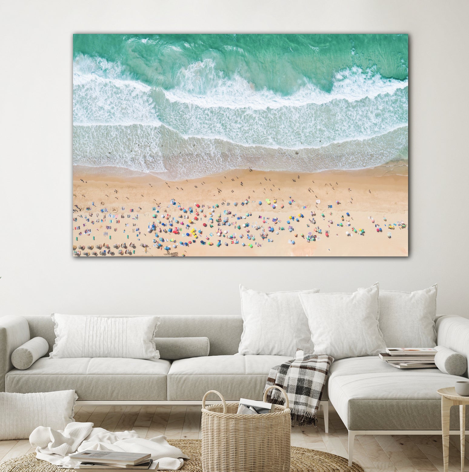 Summer Beach by Kathrin Pienaar on GIANT ART - landscape beach