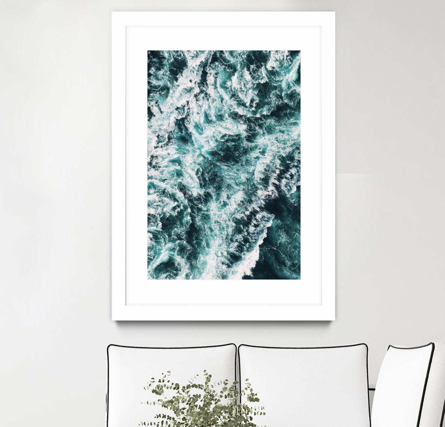 Rough Sea by Kathrin Pienaar on GIANT ART - landscape wave