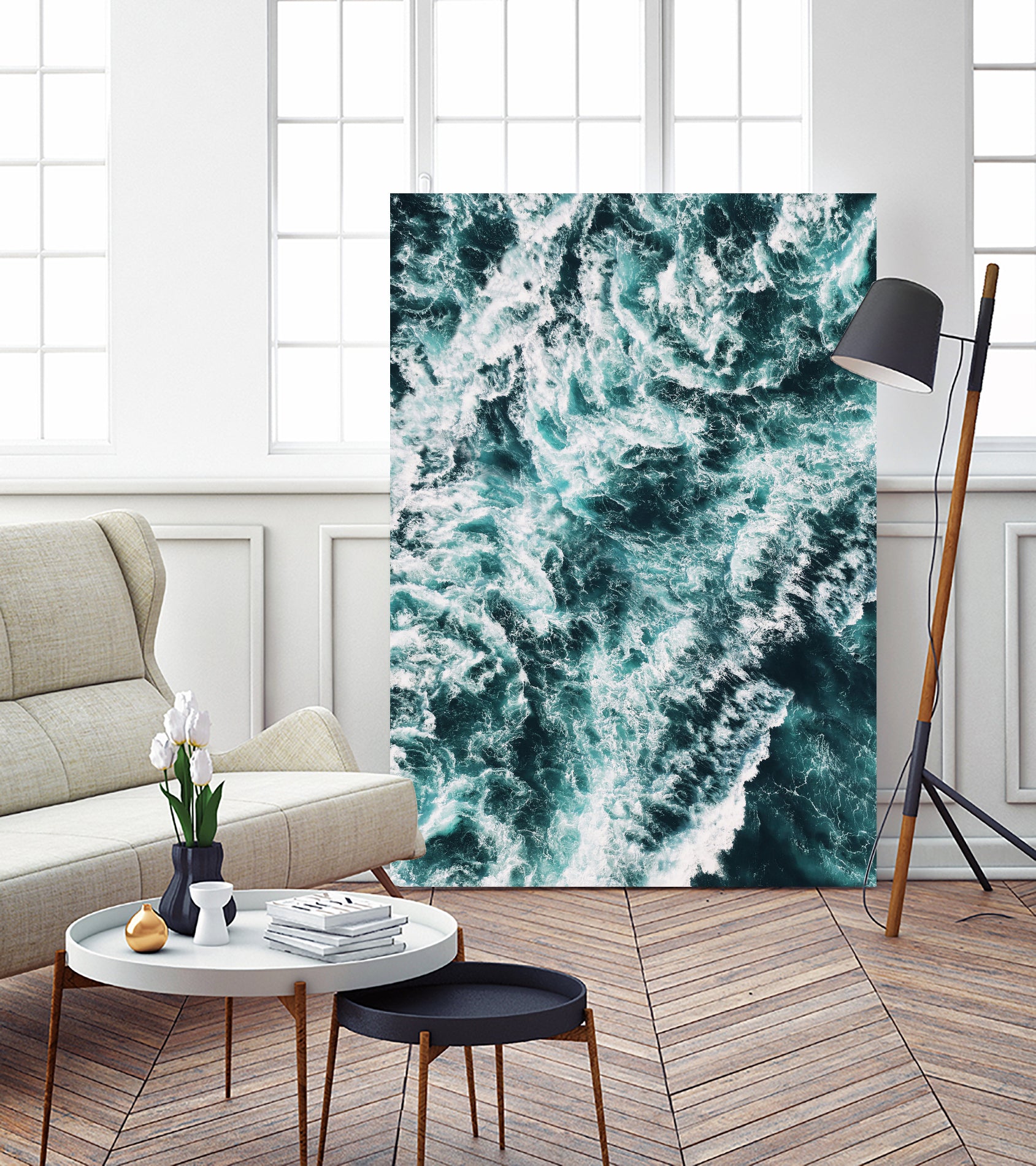 Rough Sea by Kathrin Pienaar on GIANT ART - landscape wave