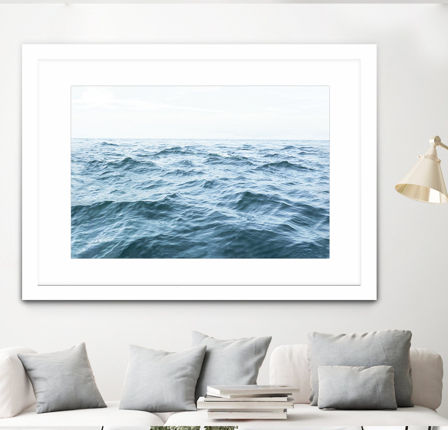 Wavy Horizon by Kathrin Pienaar on GIANT ART - still life sea