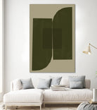 Green Composition _2 by THE MIUUS STUDIO on GIANT ART - abstract abstract abstract