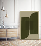 Green Composition _2 by THE MIUUS STUDIO on GIANT ART - abstract abstract abstract