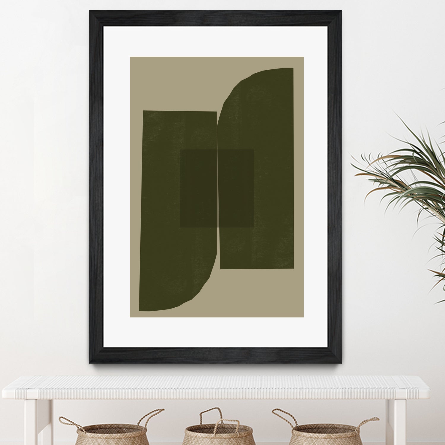 Green Composition _2 by THE MIUUS STUDIO on GIANT ART - abstract abstract abstract