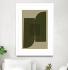 Green Composition _2 by THE MIUUS STUDIO on GIANT ART - abstract abstract abstract