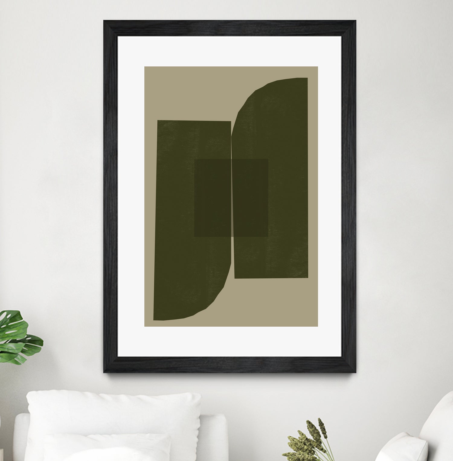 Green Composition _2 by THE MIUUS STUDIO on GIANT ART - abstract abstract abstract