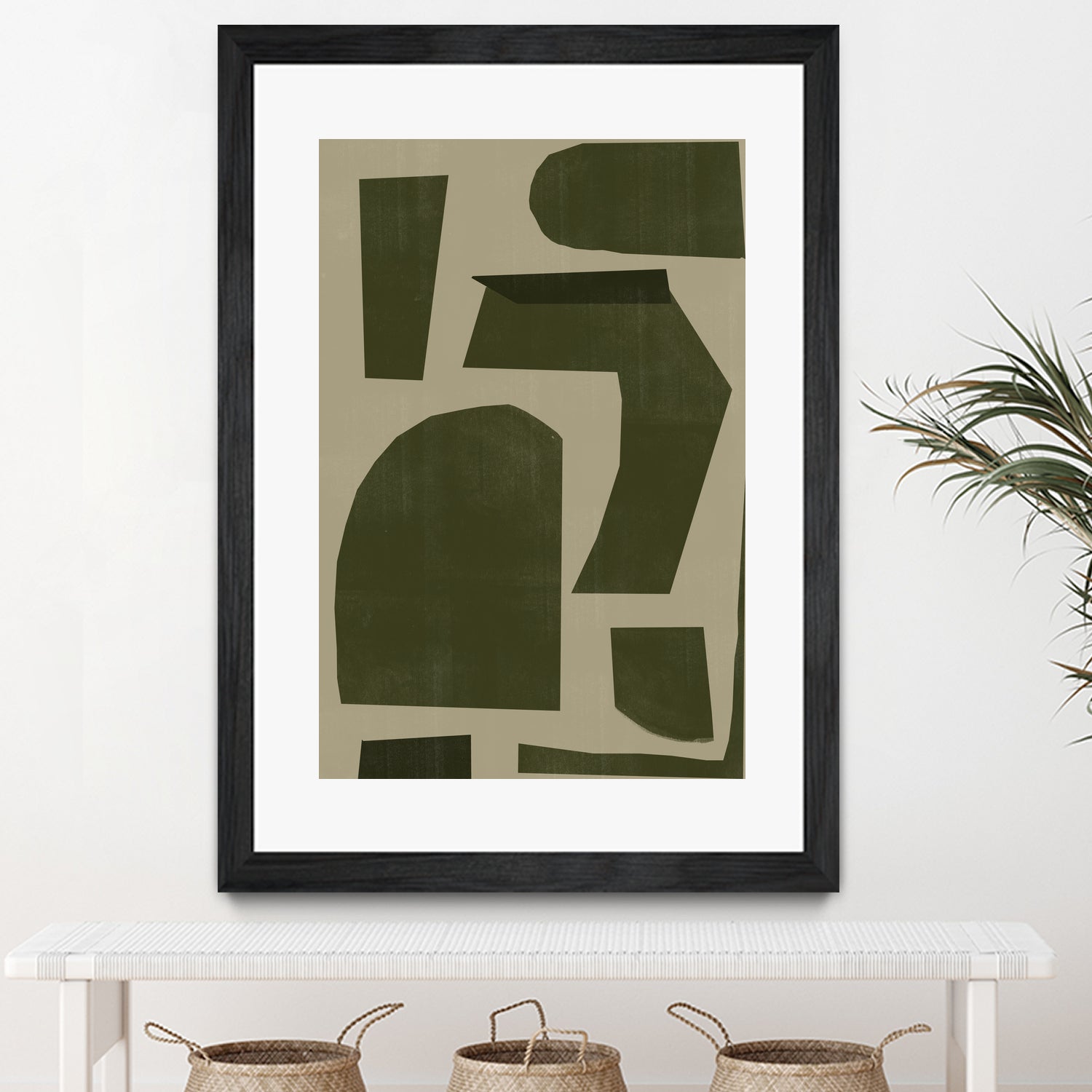 Green Composition _1 by THE MIUUS STUDIO on GIANT ART - abstract abstract abstract