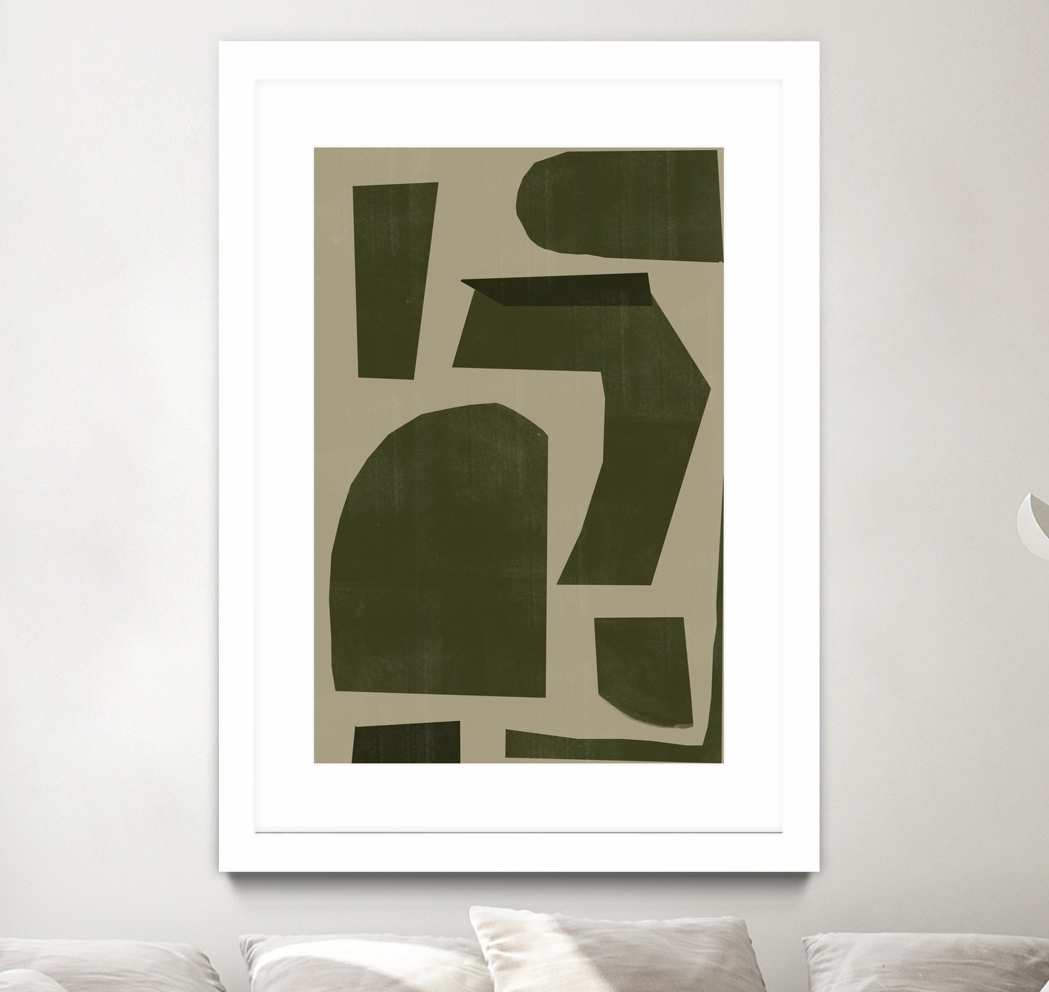 Green Composition _1 by THE MIUUS STUDIO on GIANT ART - abstract abstract abstract