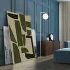 Green Composition _3 by THE MIUUS STUDIO on GIANT ART - abstract abstract abstract