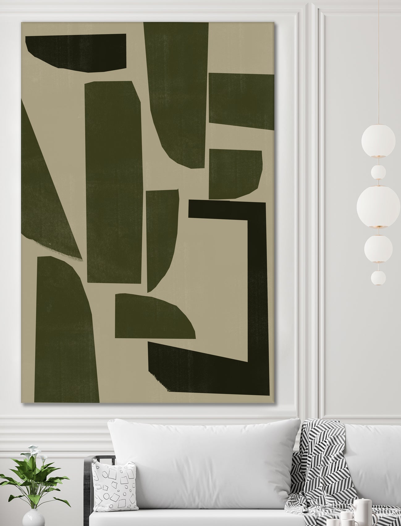 Green Composition _3 by THE MIUUS STUDIO on GIANT ART - abstract abstract abstract