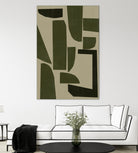 Green Composition _3 by THE MIUUS STUDIO on GIANT ART - abstract abstract abstract