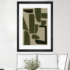 Green Composition _3 by THE MIUUS STUDIO on GIANT ART - abstract abstract abstract