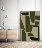 Green Composition _3 by THE MIUUS STUDIO on GIANT ART - abstract abstract abstract