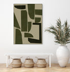 Green Composition _3 by THE MIUUS STUDIO on GIANT ART - abstract abstract abstract