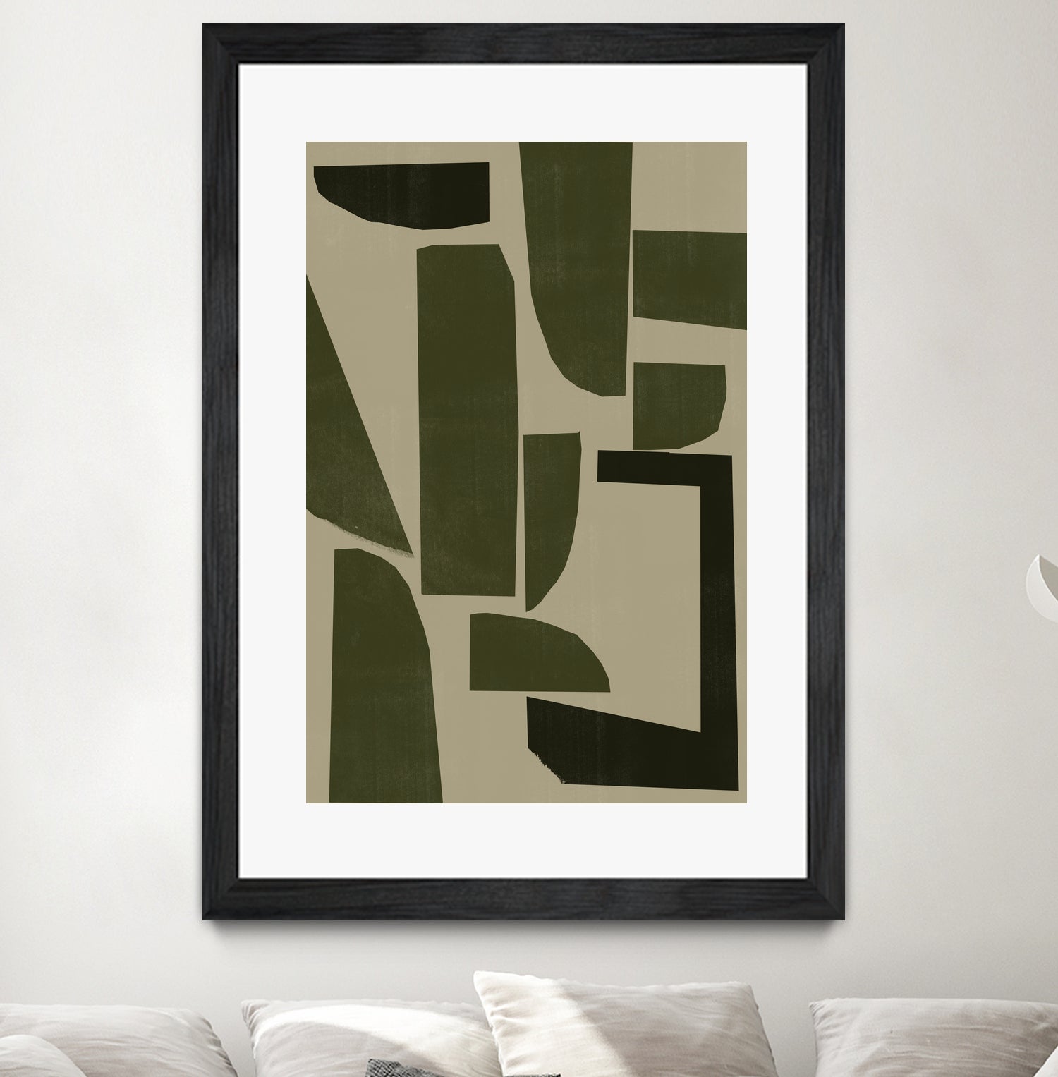 Green Composition _3 by THE MIUUS STUDIO on GIANT ART - abstract abstract abstract