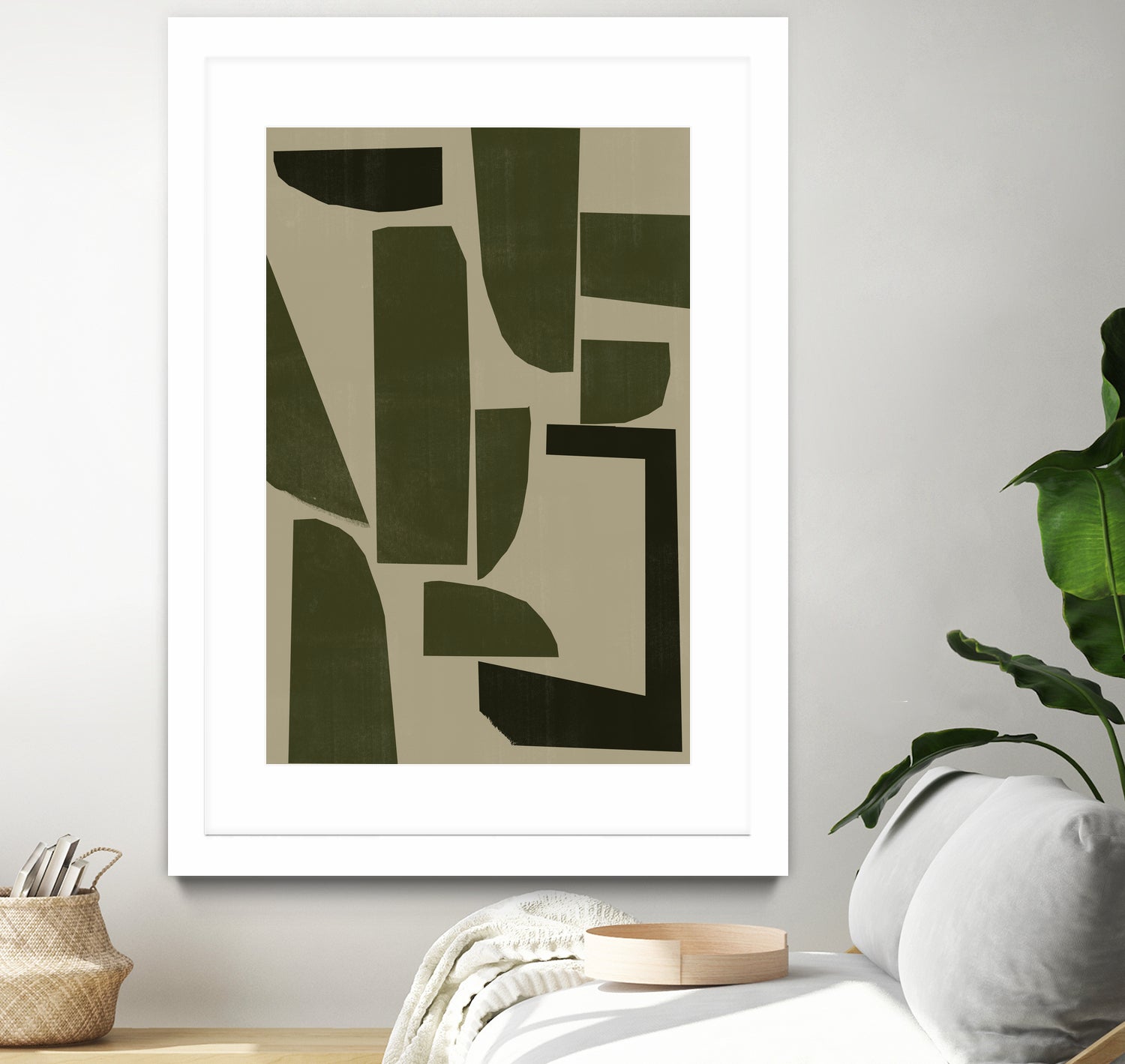 Green Composition _3 by THE MIUUS STUDIO on GIANT ART - abstract abstract abstract