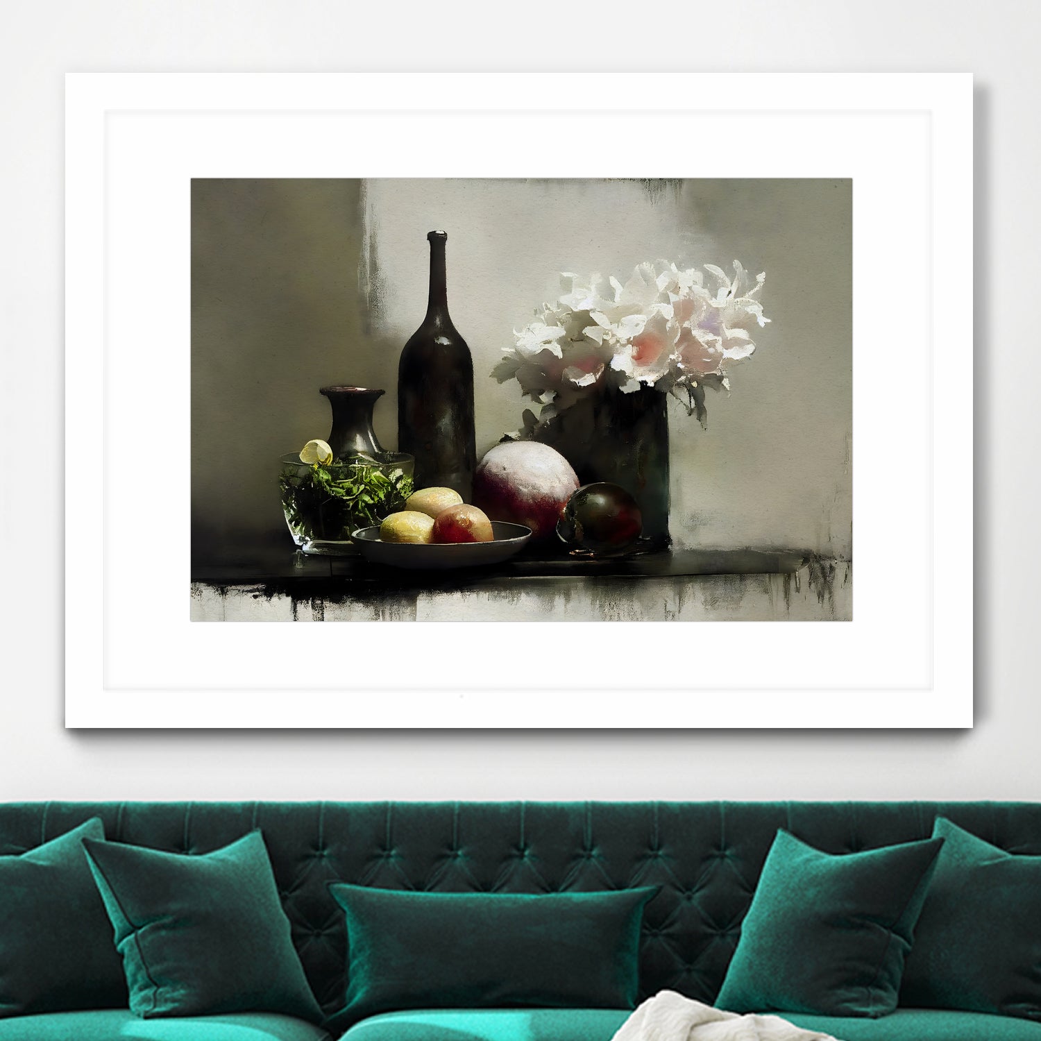 Stilllife With Black Bottle by Treechild on GIANT ART - still life stilllife