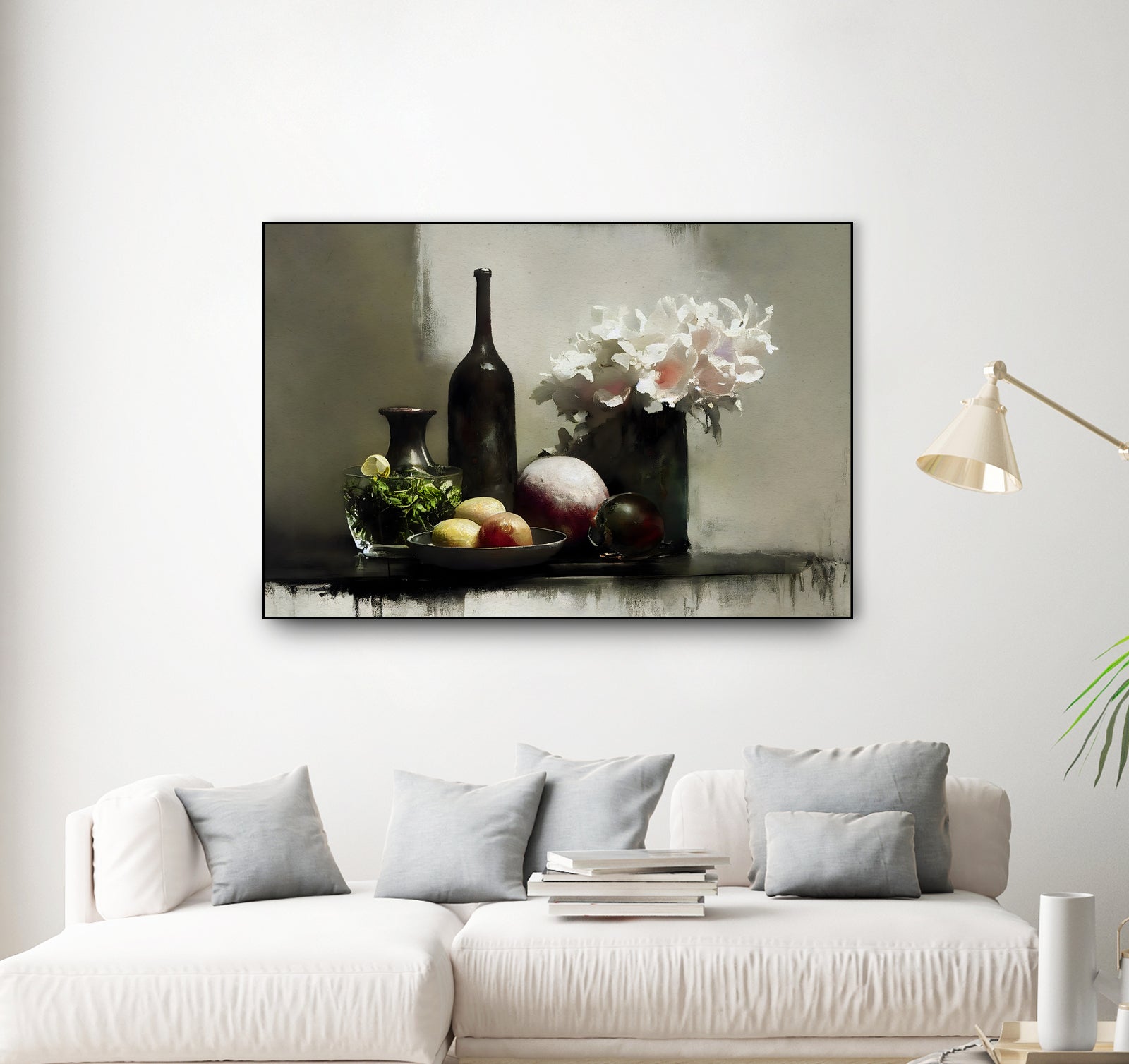 Stilllife With Black Bottle by Treechild on GIANT ART - still life stilllife