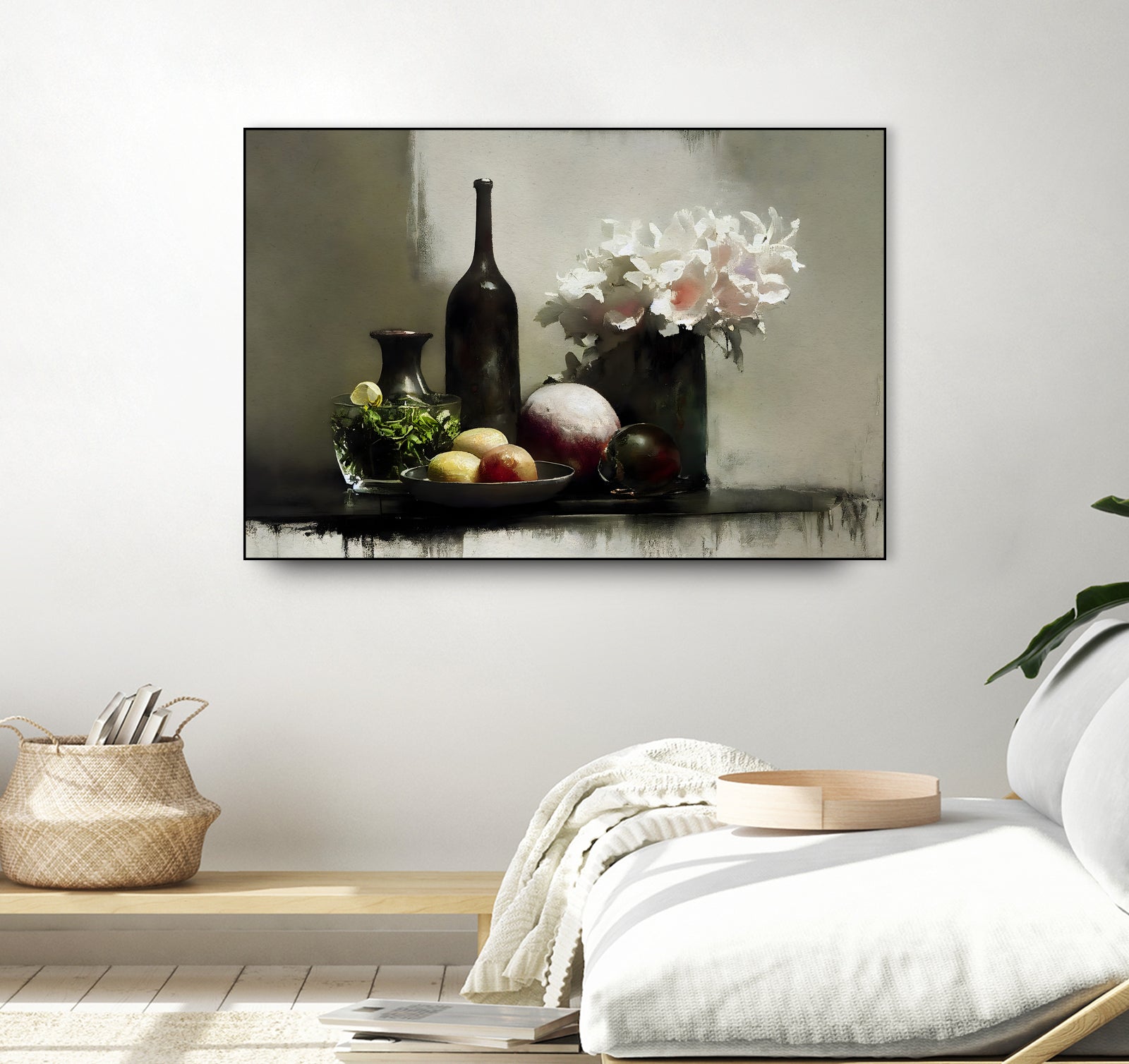 Stilllife With Black Bottle by Treechild on GIANT ART - still life stilllife