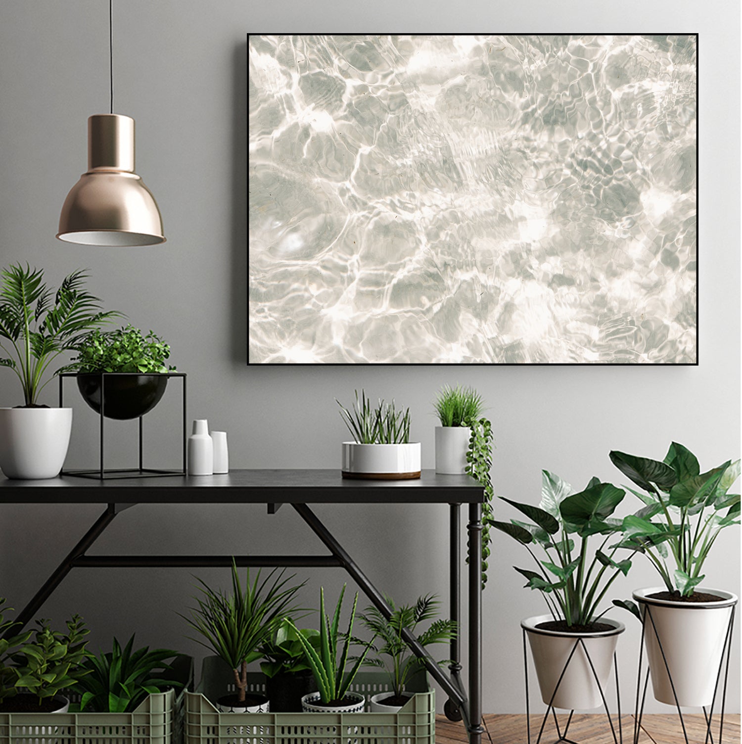 Ostuni Beach 2 by Raisa Zwart on GIANT ART - landscape beach