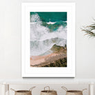 Waves by Raisa Zwart on GIANT ART - green coastal