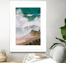 Waves by Raisa Zwart on GIANT ART - green coastal