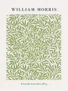 Willow Pattern by William Morris on GIANT ART - typography flowers and plants typography