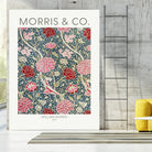 Cray by william Morris on GIANT ART - red botanical william morris