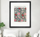 Cray by william Morris on GIANT ART - red botanical william morris