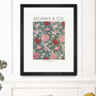 Cray by william Morris on GIANT ART - red botanical william morris