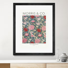 Cray by william Morris on GIANT ART - red botanical william morris