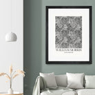 Marigold Monochrome by William Morris on GIANT ART - william morris flowers and plants william morris