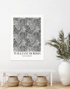 Marigold Monochrome by William Morris on GIANT ART - william morris flowers and plants william morris