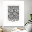 Marigold Monochrome by William Morris on GIANT ART - william morris flowers and plants william morris