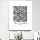 Marigold Monochrome by William Morris on GIANT ART - william morris flowers and plants william morris