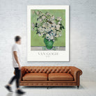 Roses by Vincent Van Gogh on GIANT ART - van gogh paintings van gogh