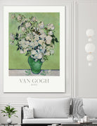 Roses by Vincent Van Gogh on GIANT ART - van gogh paintings van gogh