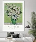 Roses by Vincent Van Gogh on GIANT ART - van gogh paintings van gogh