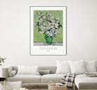 Roses by Vincent Van Gogh on GIANT ART - van gogh paintings van gogh