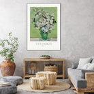 Roses by Vincent Van Gogh on GIANT ART - van gogh paintings van gogh