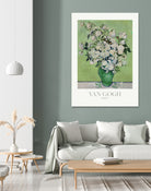 Roses by Vincent Van Gogh on GIANT ART - van gogh paintings van gogh