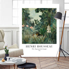The Equatorial Jungle by Henri Rousseau on GIANT ART - henri rousseau nature and landscapes henri rousseau