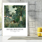 The Equatorial Jungle by Henri Rousseau on GIANT ART - henri rousseau nature and landscapes henri rousseau